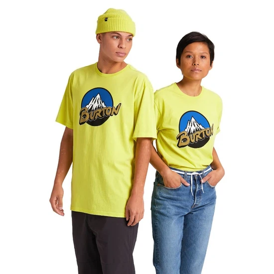 Koszulka Burton Retro Mountain (Limeade) FW21_5 thumbnail