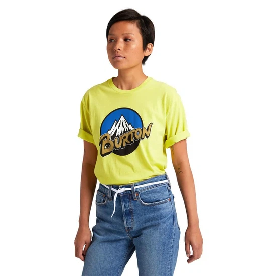 Koszulka Burton Retro Mountain (Limeade) FW21_3 thumbnail