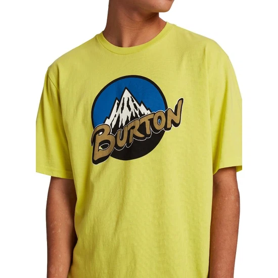 Koszulka Burton Retro Mountain (Limeade) FW21_6 thumbnail