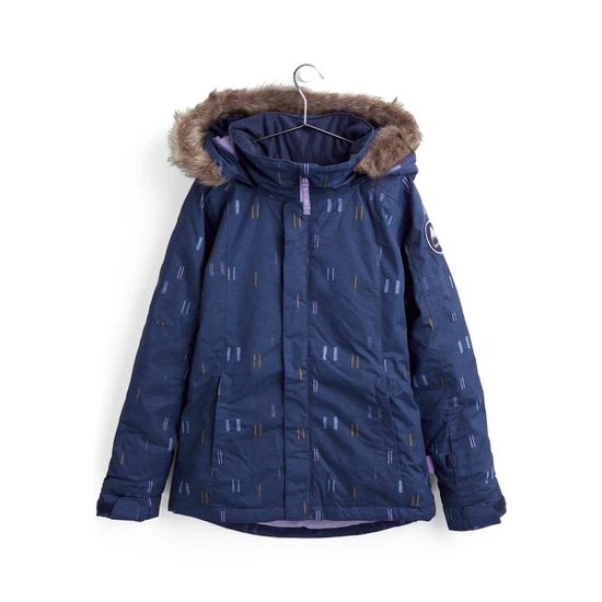 Dziewczęca Kurtka Snowboardowa Burton Bennett (Chambray Stripe) FW22_2 thumbnail