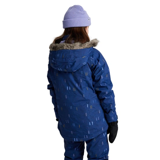 Dziewczęca Kurtka Snowboardowa Burton Bennett (Chambray Stripe) FW22_4 thumbnail