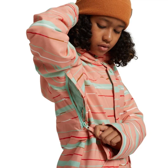 Dziewczęca Kurtka Snowboardowa Burton Shortleaf (Pink Dahlia Scribble) FW21_6 thumbnail