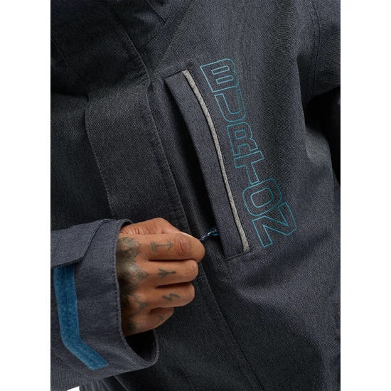 Kurtka Snowboardowa Burton GORE-TEX Doppler (Denim/Bog Heather) FW20_7 thumbnail