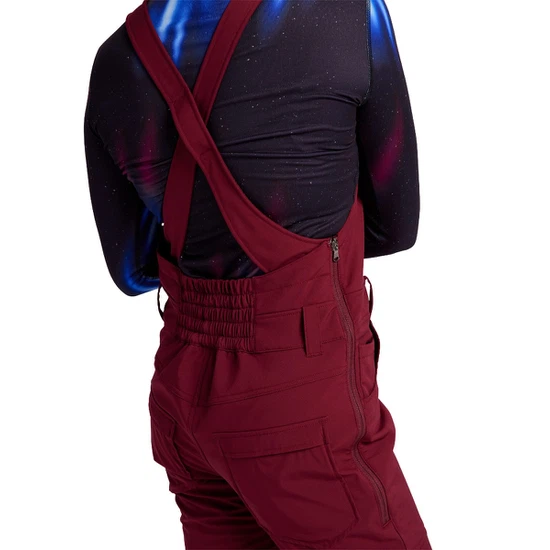 Damskie Spodnie Snowboardowe Burton Avalon Bib Softshell (Mulled Berry) FW22_6 thumbnail