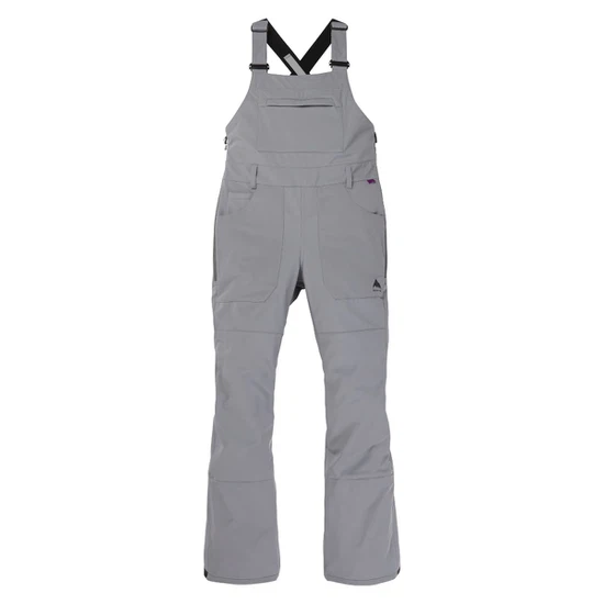 Damskie Spodnie Snowboardowe Burton Avalon Bib Softshell (Sharkskin) FW23_8 thumbnail