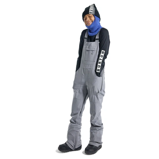 Damskie Spodnie Snowboardowe Burton Avalon Bib Softshell (Sharkskin) FW23_2 thumbnail
