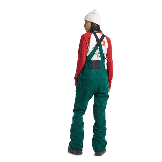 Damskie Spodnie Snowboardowe Burton Avalon Bib Softshell (Botanical Garden) FW23_3 thumbnail