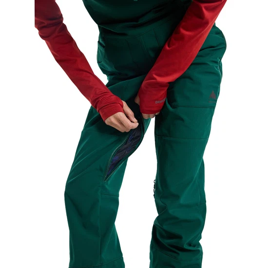 Damskie Spodnie Snowboardowe Burton Avalon Bib Softshell (Botanical Garden) FW23_7 thumbnail