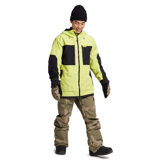Kurtka Snowboardowa Burton Frostner (Limeade/True Black) FW21_2 thumbnail