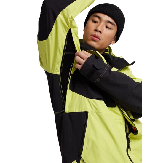Kurtka Snowboardowa Burton Frostner (Limeade/True Black) FW21_7