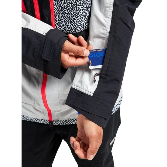 Kurtka Snowboardowa Burton Frostner (Lunar Gray/PJ Print/True Black) FW22 _8 thumbnail