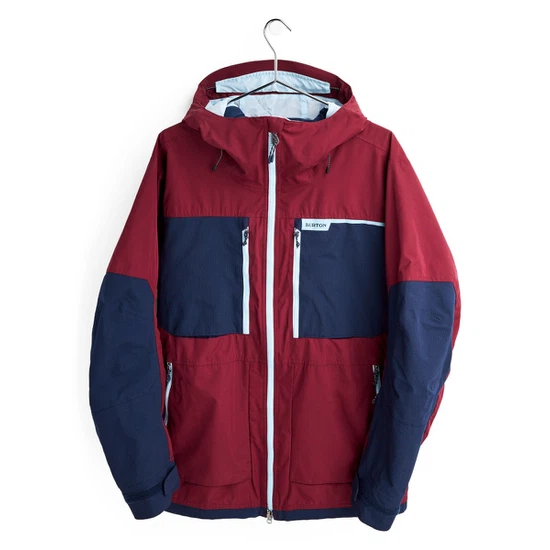 Kurtka Snowboardowa Burton Frostner (Mulled Berry/Dress Blue) FW22 _2