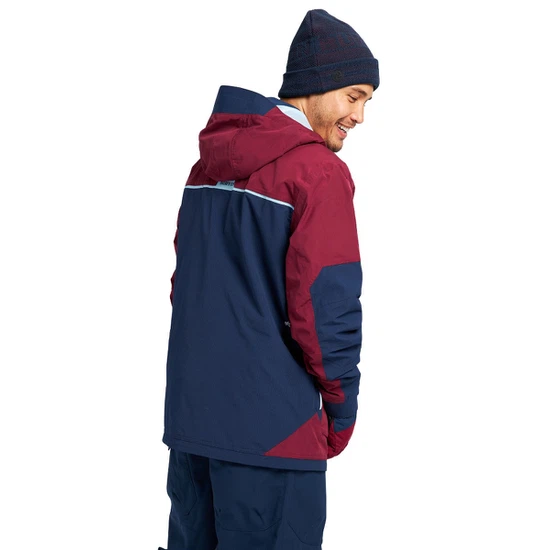 Kurtka Snowboardowa Burton Frostner (Mulled Berry/Dress Blue) FW22 _4 thumbnail