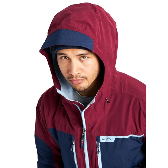 Kurtka Snowboardowa Burton Frostner (Mulled Berry/Dress Blue) FW22 _5