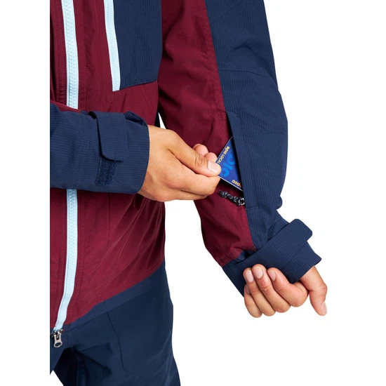 Kurtka Snowboardowa Burton Frostner (Mulled Berry/Dress Blue) FW22 _8 thumbnail