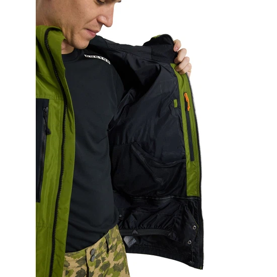 Kurtka Snowboardowa Burton Frostner (Calla Green/True Black) FW23_8