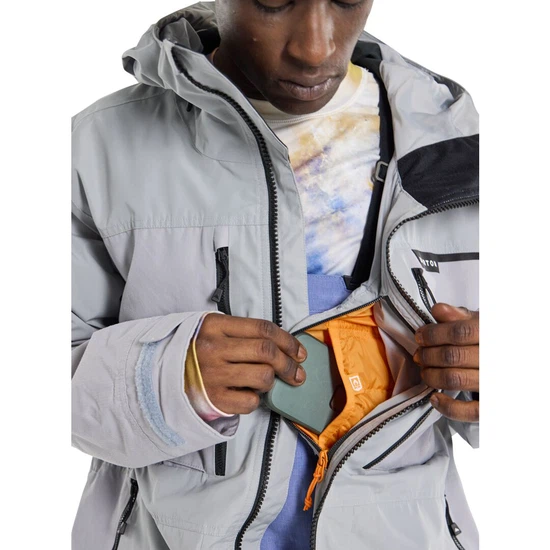 Kurtka Snowboardowa Burton Frostner (Silver Sconce) FW24_7