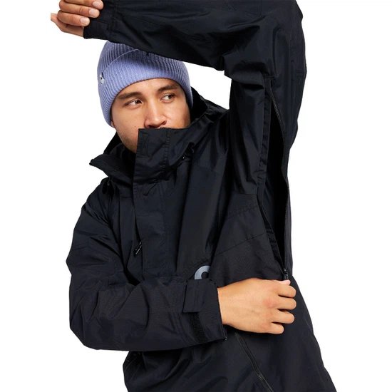 Kurtka Snowboardowa Burton Frostner Anorak (True Black) FW25_5 thumbnail