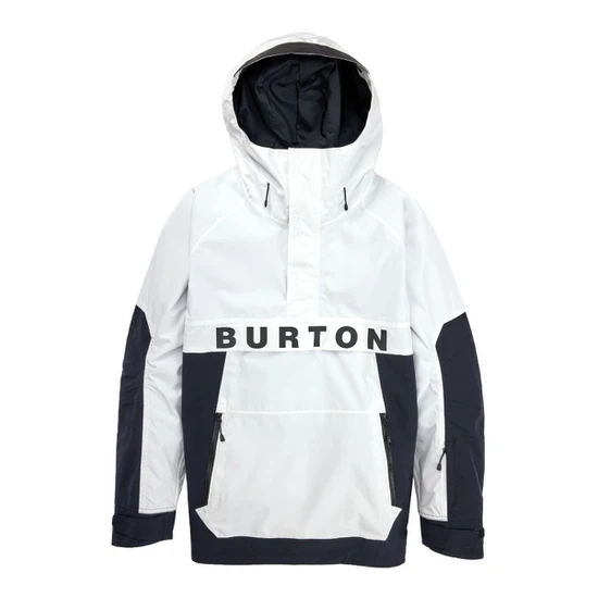 Kurtka Snowboardowa Burton Frostner Anorak (Stout White/True Black) FW24_8 thumbnail