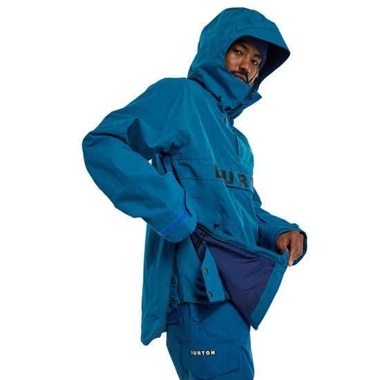 Kurtka Snowboardowa Burton Frostner Anorak (Lyons Blue) FW23_8 thumbnail