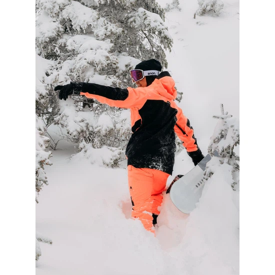 Kurtka Snowboardowa Burton Frostner Anorak (Tetra Orange/True Black) FW23_3 thumbnail