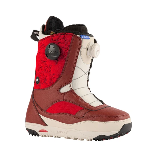 Buty Snowboardowe Burton Limelight Boa (Red / Stout White) FW23_1
