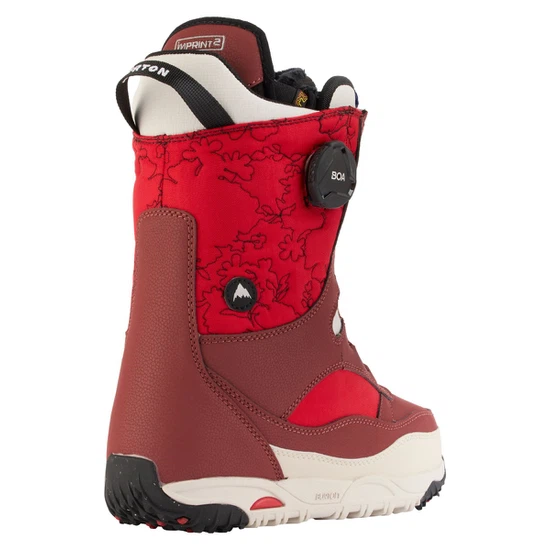 Buty Snowboardowe Burton Limelight Boa (Red / Stout White) FW23_2