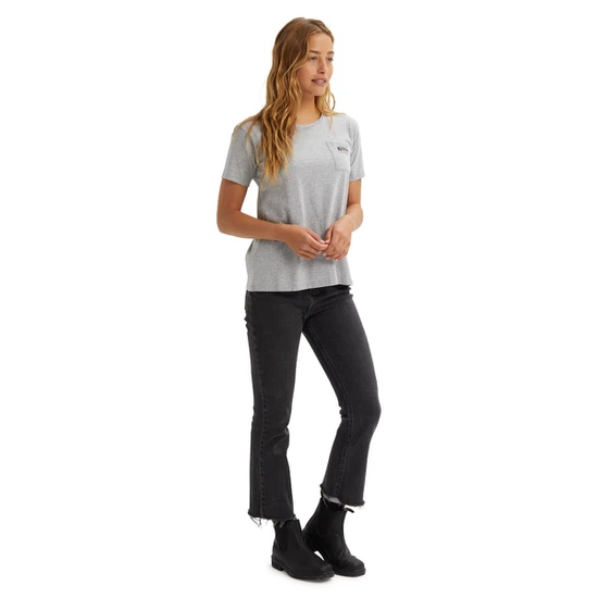 Damska Koszulka Burton Classic (Gray Heather) SS21_3