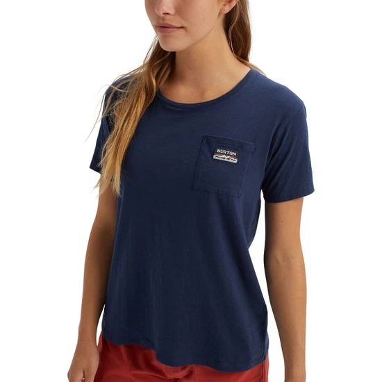 Damska Koszulka Burton Classic (Dress Blue) SS21_5