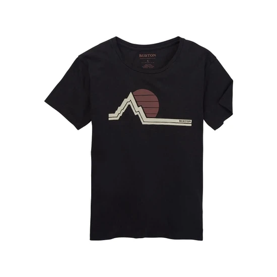 Damska Koszulka Burton Classic Retro (True Black) SS21_2