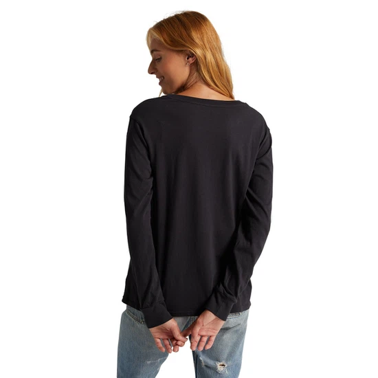 Damski Longsleeve Burton Classic (True Black) SS21_4
