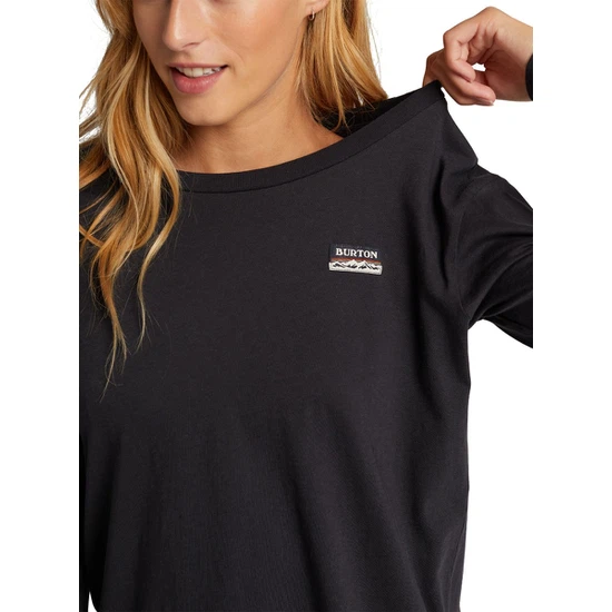 Damski Longsleeve Burton Classic (True Black) SS21_5