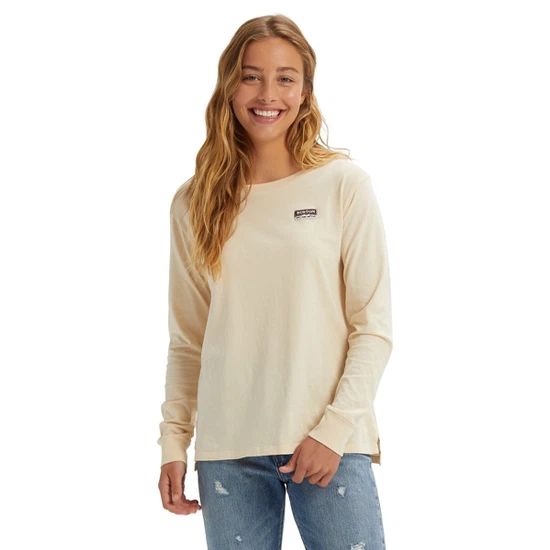 Damski Longsleeve Burton Classic (Creme Brulee) SS21_3
