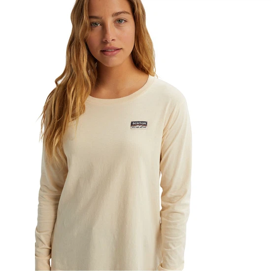 Damski Longsleeve Burton Classic (Creme Brulee) SS21_5