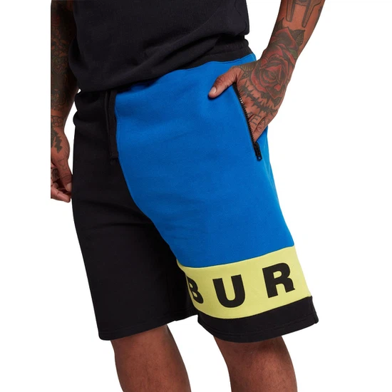 Szorty Dresowe Burton Lowball (True Black/Lapis Blue) SS20_1