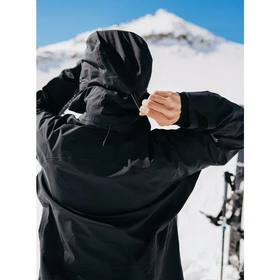 Damska Kurtka Snowboardowa Burton AK GORE-TEX 3L Kimmy Stretch (True Black) FW25_6