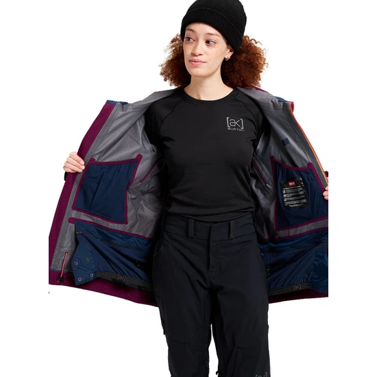 Damska Kurtka Snowboardowa Burton AK GORE-TEX 3L Kimmy (Wild Berry) FW21_9