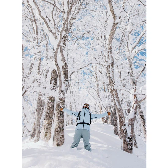 Damska Kurtka Snowboardowa Burton AK GORE-TEX 3L Kimmy Stretch (Moonrise) FW24_3