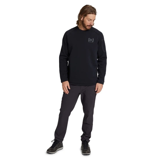 Bluza Aktywna Burton AK Baker Power Stretch® Crew (True Black) FW23_2