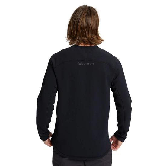 Bluza Aktywna Burton AK Baker Power Stretch® Crew (True Black) FW23_3