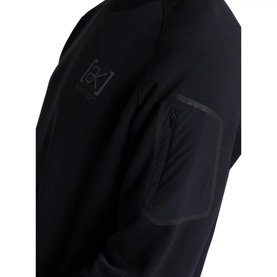 Bluza Aktywna Burton AK Baker Power Stretch® Crew (True Black) FW23_4