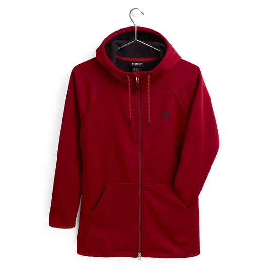 Damska Bluza Aktywna Burton Crown Weatherproof Long FZ (Mulled Berry) FW22_2