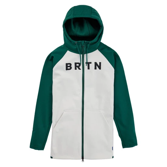 Damska Bluza Aktywna Burton Crown Weatherproof Long FZ (Botanical Garden/Stout White) FW23_1