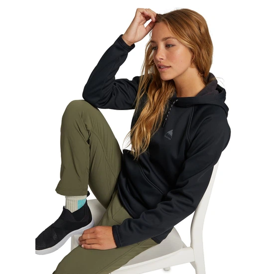 Damska Bluza Aktywna Burton Crown Weatherproof PO (True Black) FW25_1 thumbnail