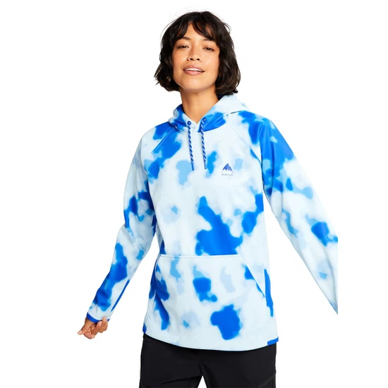 Damska Bluza Aktywna Burton Crown Weatherproof PO (Cobalt Abstract Dye) FW22_1