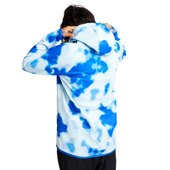 Damska Bluza Aktywna Burton Crown Weatherproof PO (Cobalt Abstract Dye) FW22_4