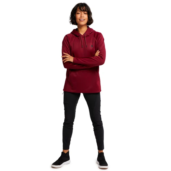 Damska Bluza Aktywna Burton Crown Weatherproof PO (Mulled Berry) FW22_3