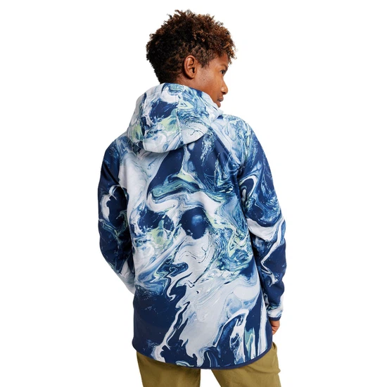 Damska Bluza Aktywna Burton Crown Weatherproof PO (Dress Blue Maalavidaa) SS22_4