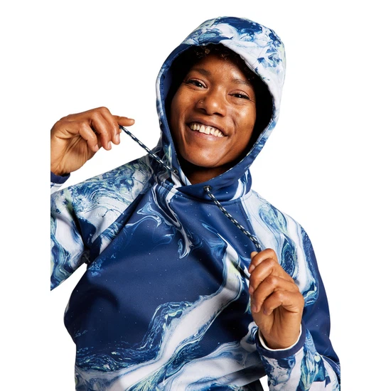 Damska Bluza Aktywna Burton Crown Weatherproof PO (Dress Blue Maalavidaa) SS22_5 thumbnail