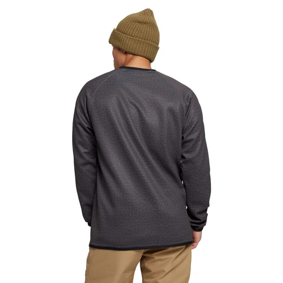 Bluza Aktywna Burton Crown Weatherproof Crew (True Black Heather) FW25_2 thumbnail